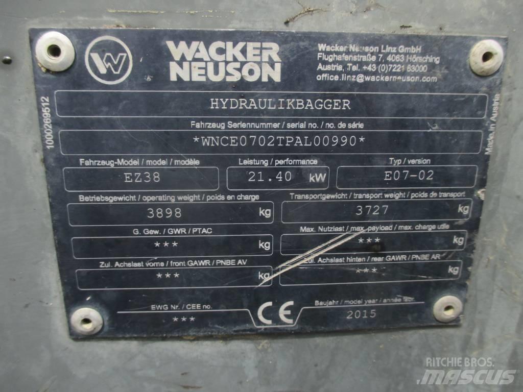 Wacker Neuson EZ 38 Верижен екскаватор