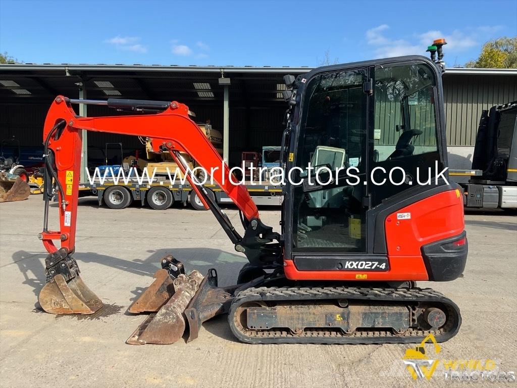 Kubota KX 027-4 Мини екскаватори < 7 т