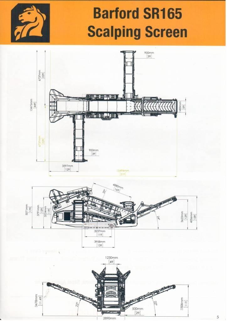 Barford SR165 Пресяващи и Сортиращи