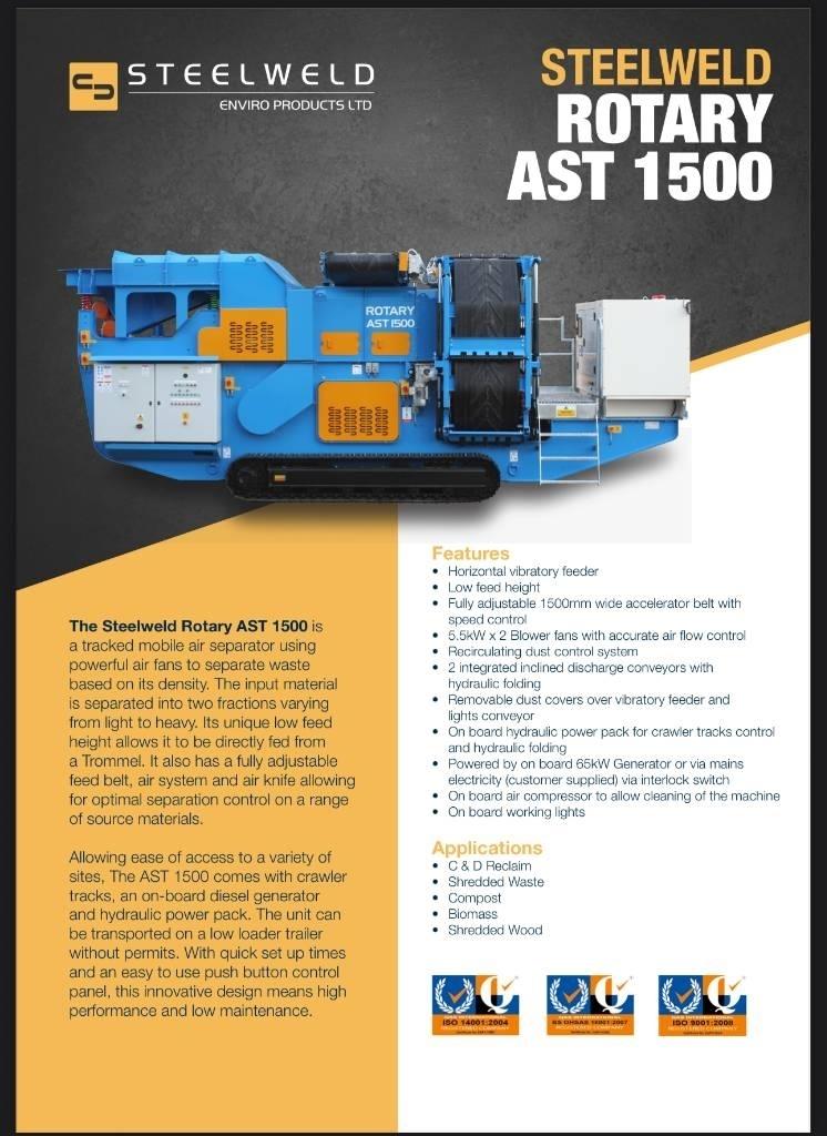  STEELWELD AST1500 Мобилни скрийнери
