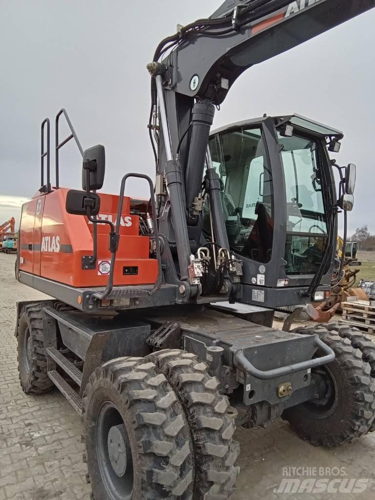 Atlas 150W Колесни екскаватори