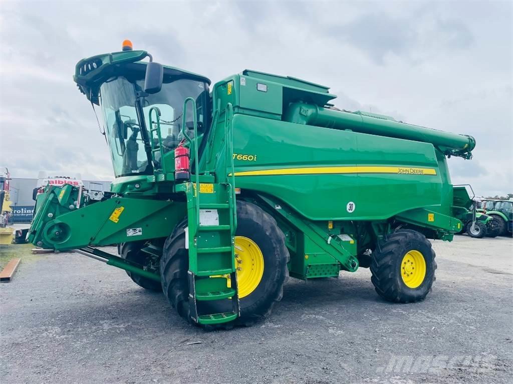 John Deere T660 i Комбайни