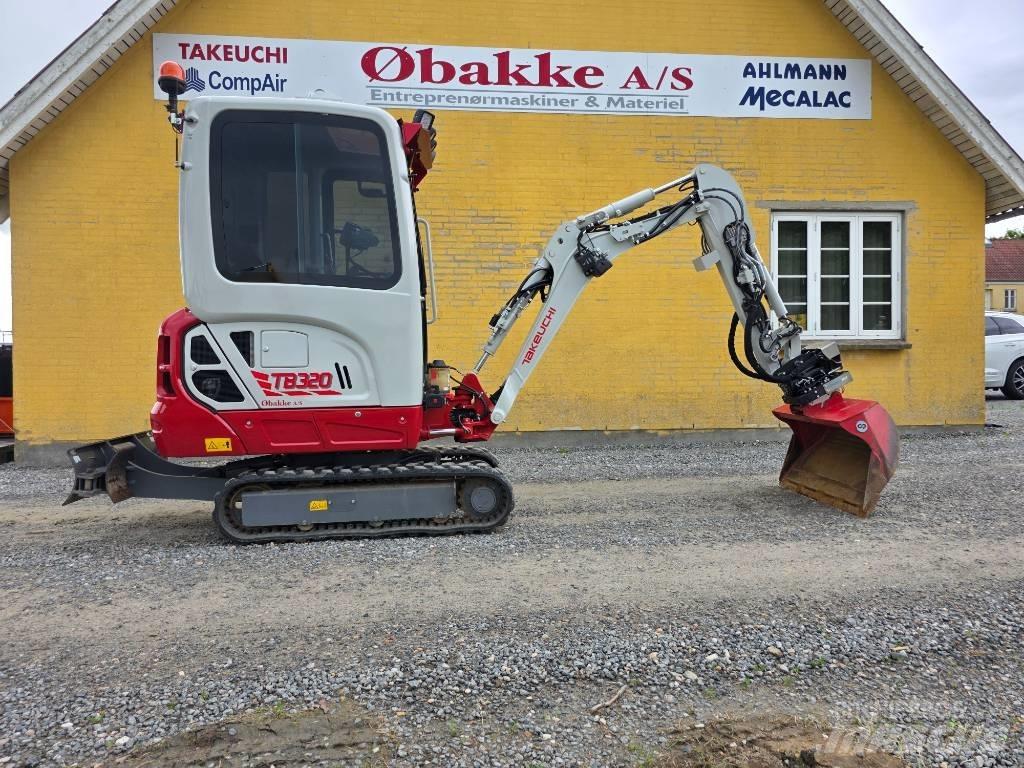 Takeuchi TB 320 Мини екскаватори < 7 т