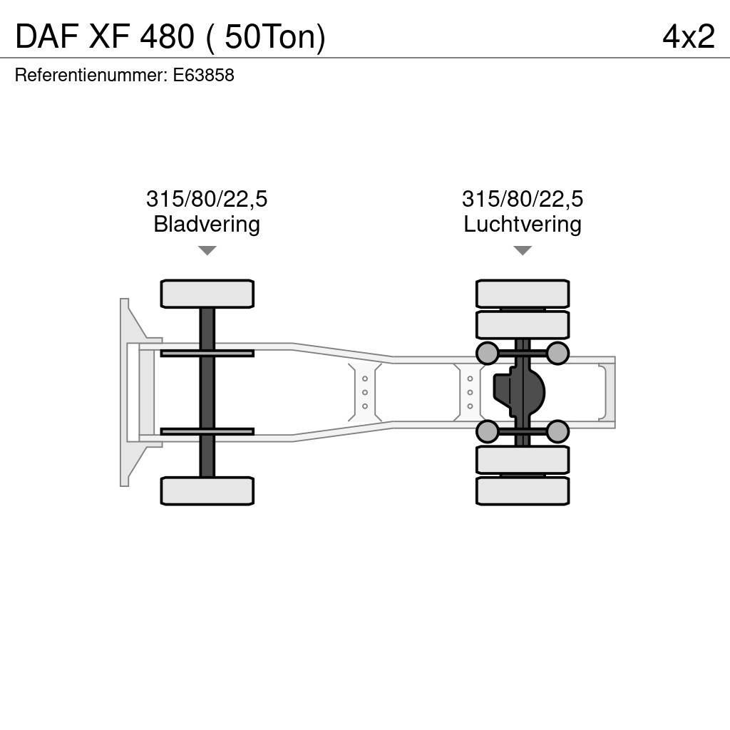DAF XF 480 ( 50Ton) Влекачи