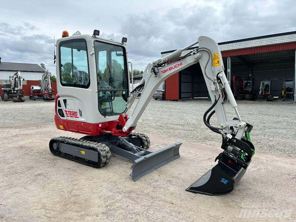Takeuchi TB320 Мини екскаватори < 7 т