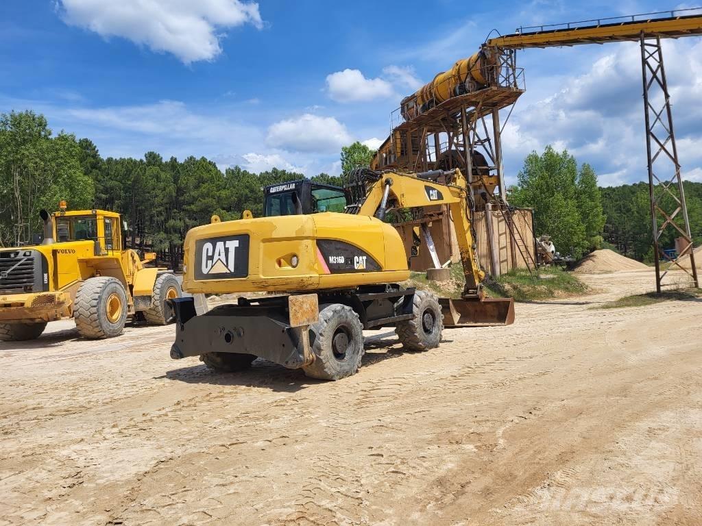 CAT M318d Колесни екскаватори