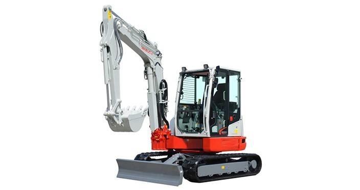 Takeuchi TB257FR Мини екскаватори < 7 т