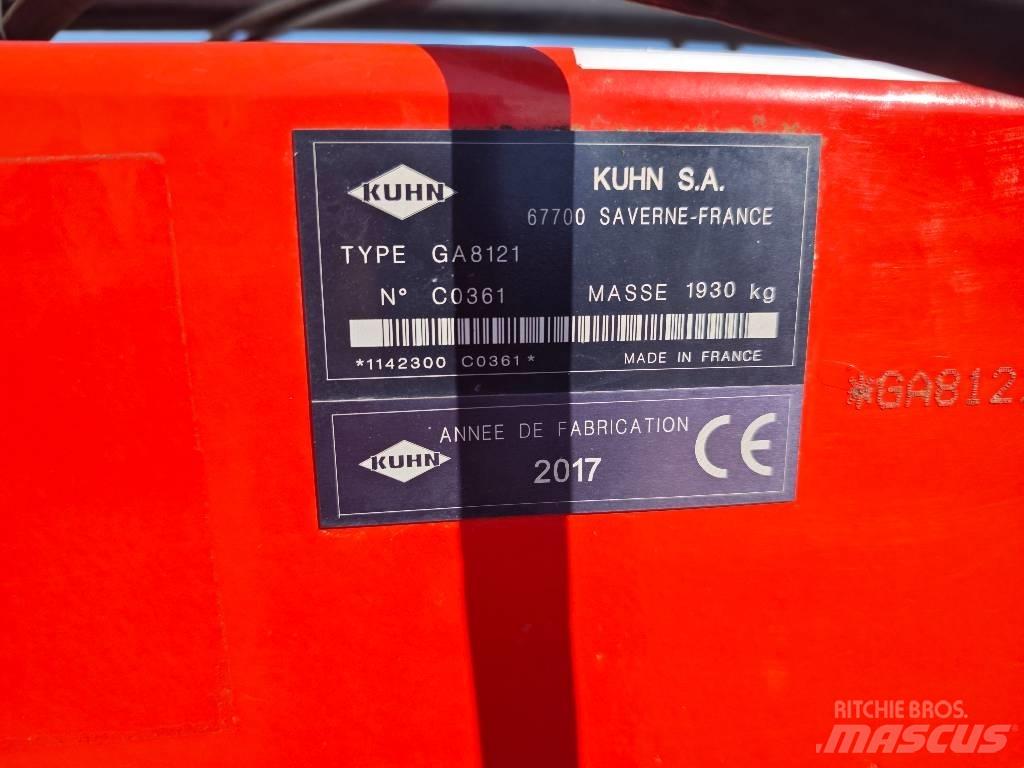 Kuhn GA 8121 Уиндроуърс/Косачки за сено и др.
