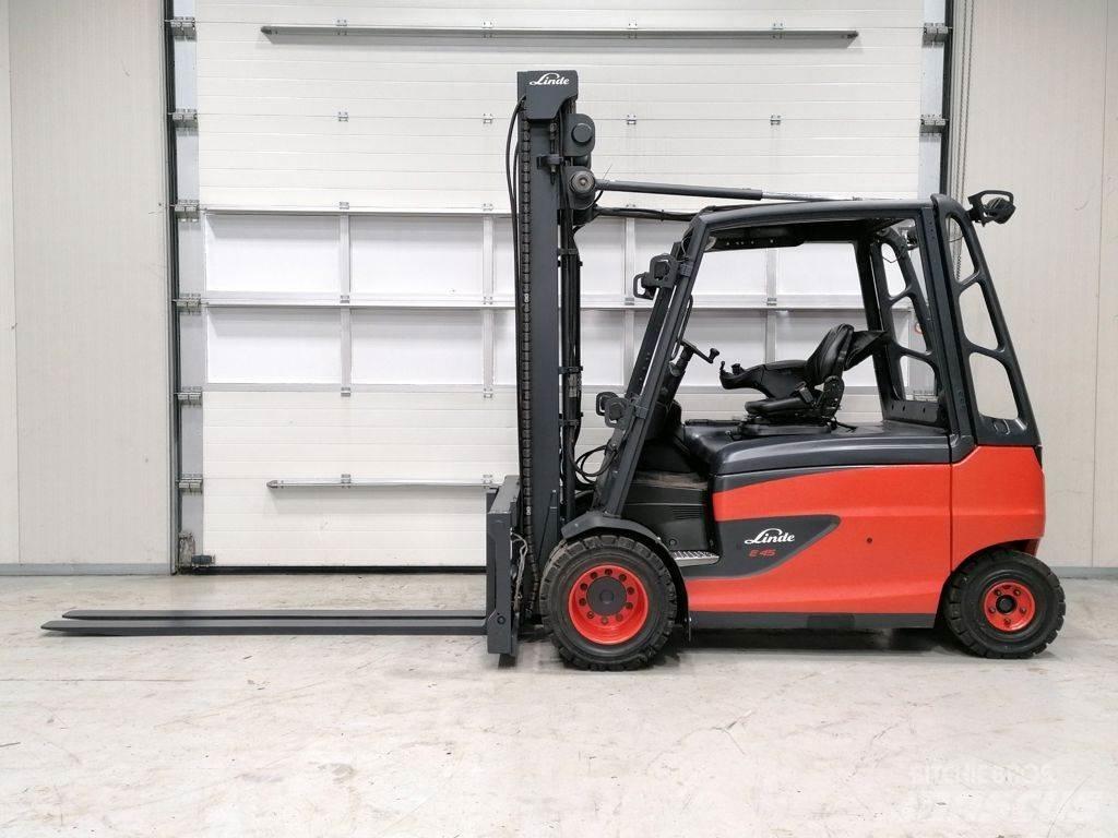Linde E45HL/01-600 Електрически вилични кари-повдигачи