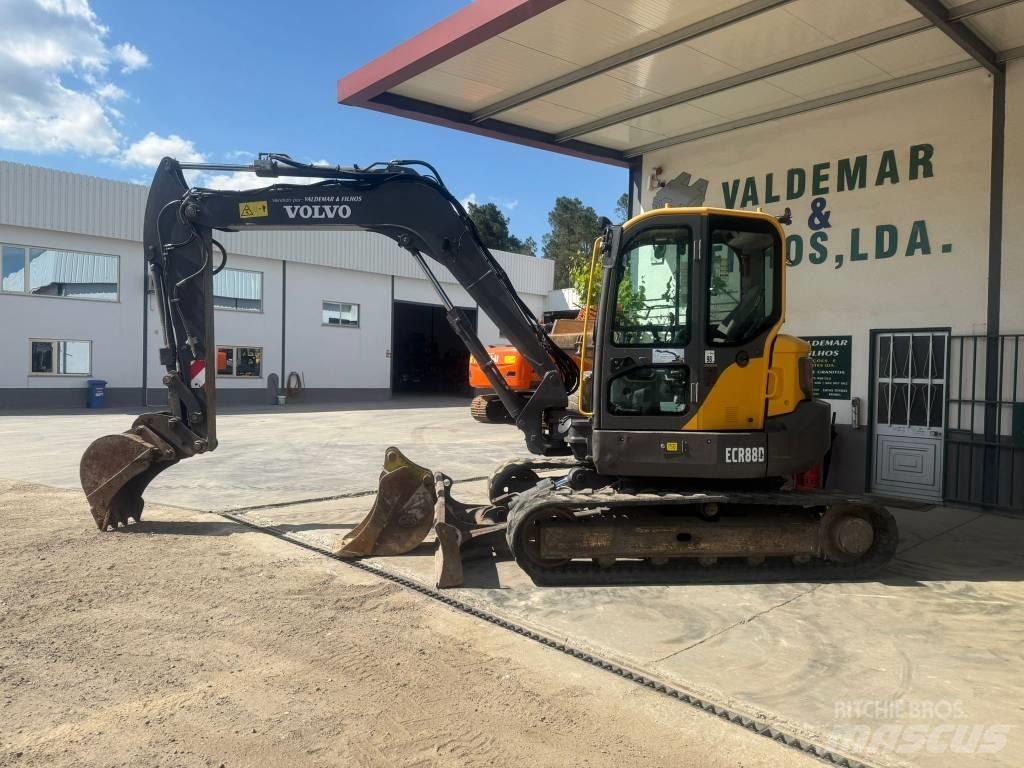 Volvo ECR 88 D, ECR88 Средни екскаватори 7т - 12т
