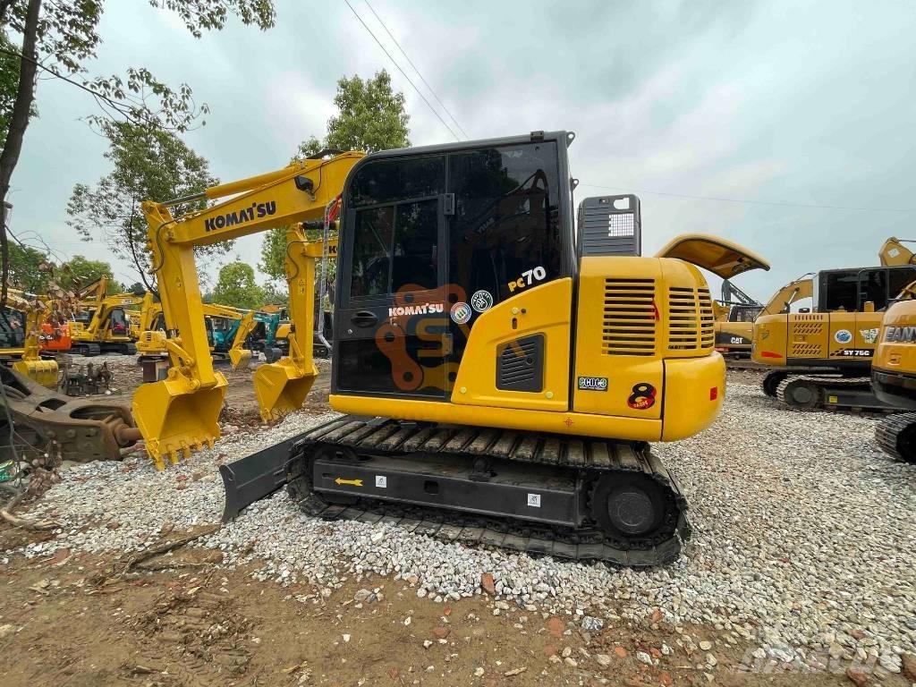 Komatsu PC 70 Средни екскаватори 7т - 12т