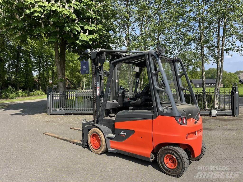 Linde E45 Електрически вилични кари-повдигачи