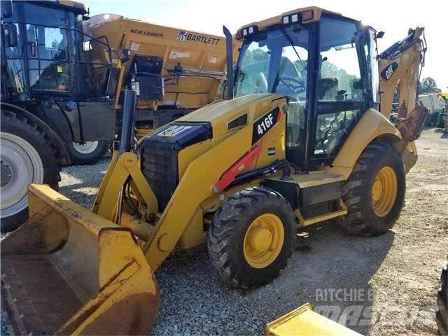 CAT 416 F Товарач със заден ексватор