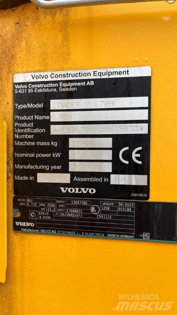 Volvo L70H Колесни товарачи
