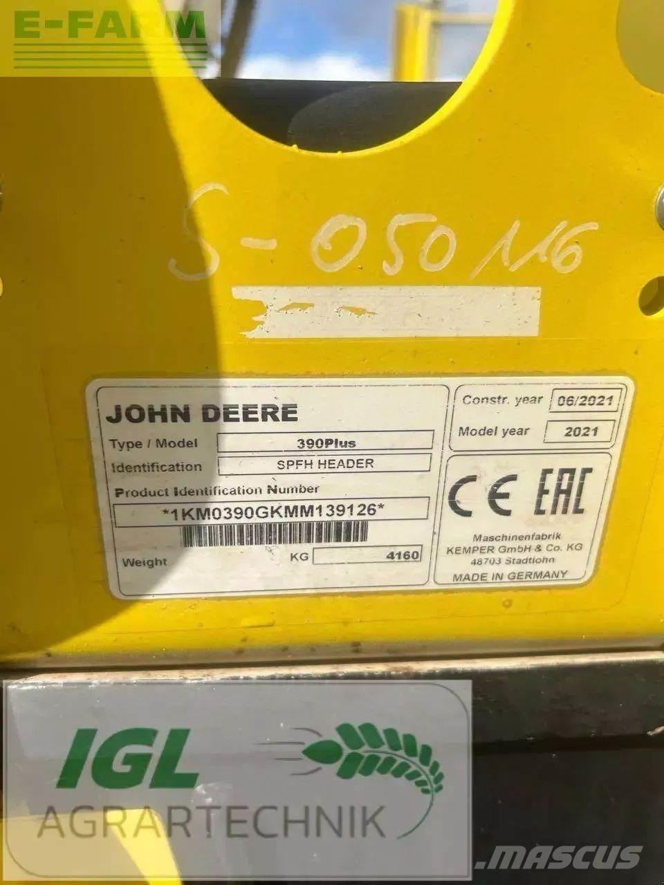 John Deere 9700 i Самоходни фуражири