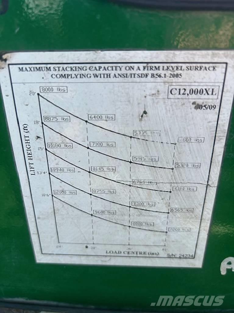 Combilift C 12000 XL Ретрак/ Високоповдигач с изместване на вилката напред