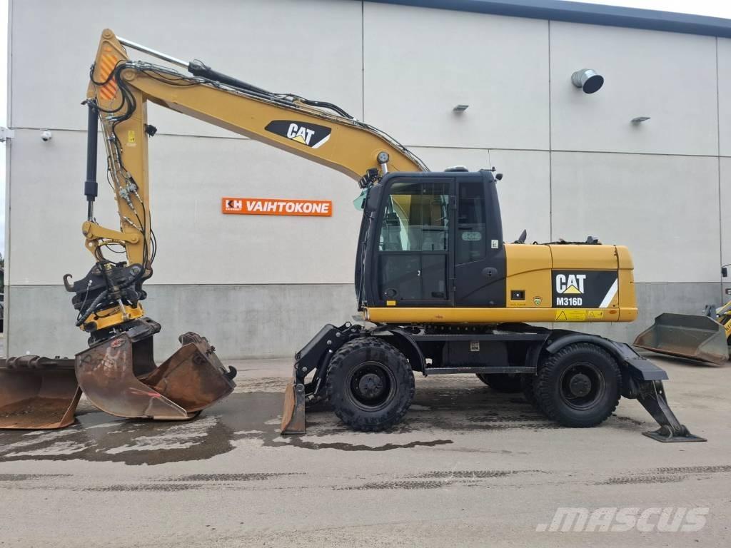 CAT 316D Колесни екскаватори