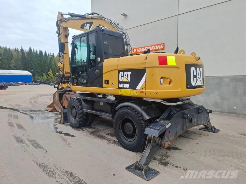 CAT 316D Колесни екскаватори