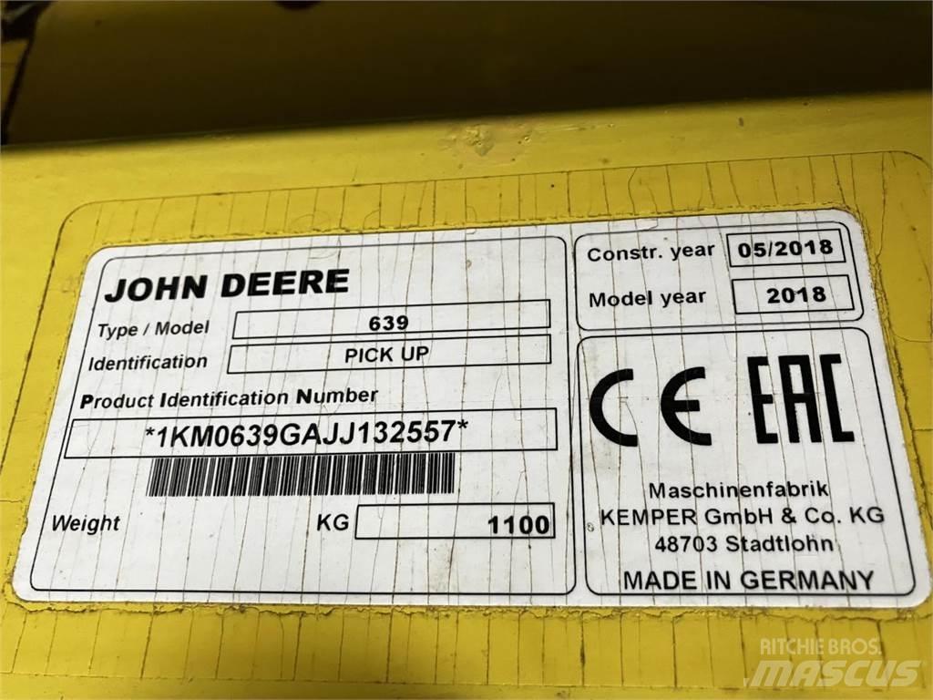 John Deere 639 Аксесоари  за комбайни