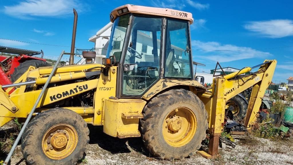 Komatsu WB93 R5 Товарач със заден ексватор