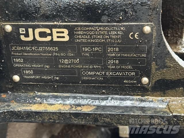 JCB 19 C-1 Мини екскаватори < 7 т