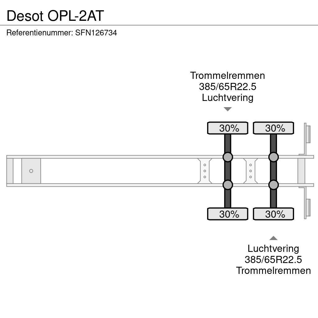 Desot OPL-2AT Полуремаркета фургони
