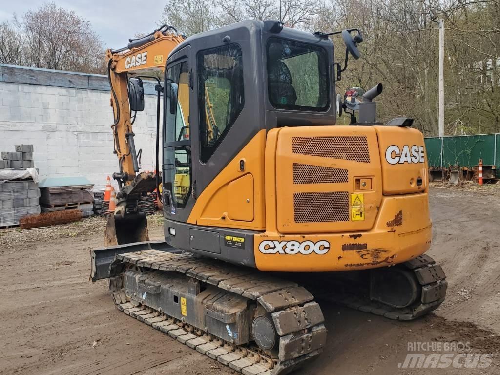 CASE CX 80 C Верижен екскаватор