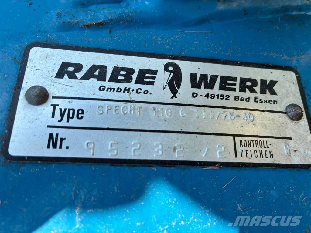 Rabe Specht 110 Реверсивни плугове