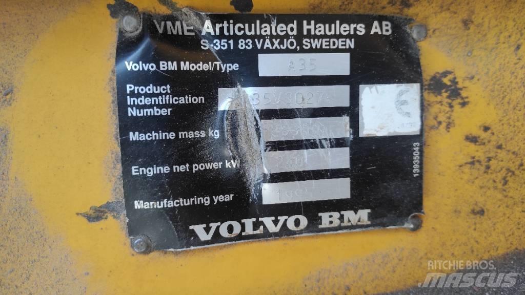 Volvo A 35 Дъмпери/моторни превозни средства