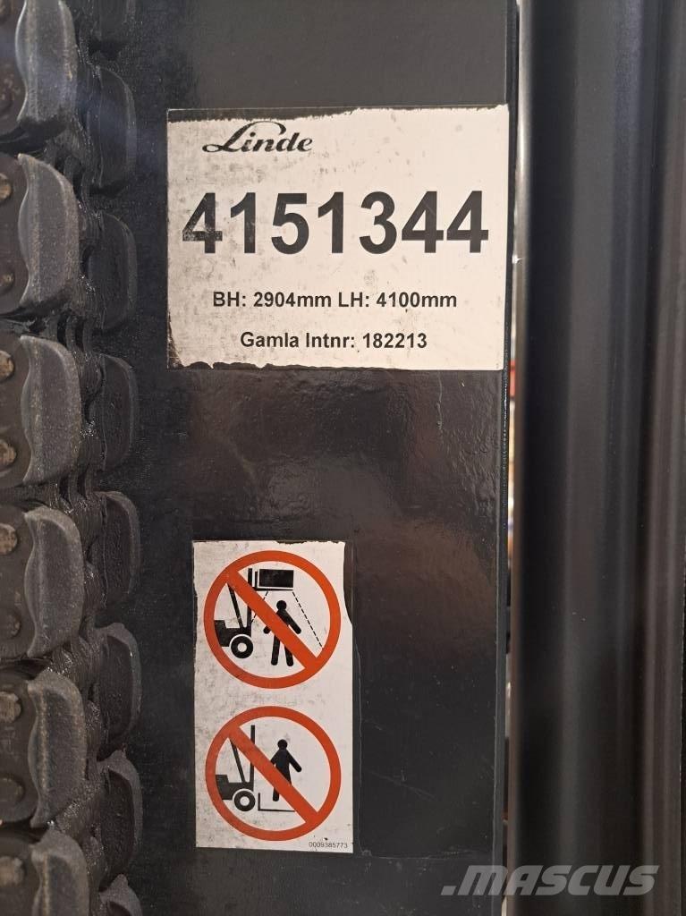 Linde E50HL-01 Електрически вилични кари-повдигачи