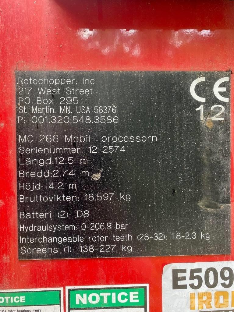 Rotochopper MC 266 Шредери за отпадъци

