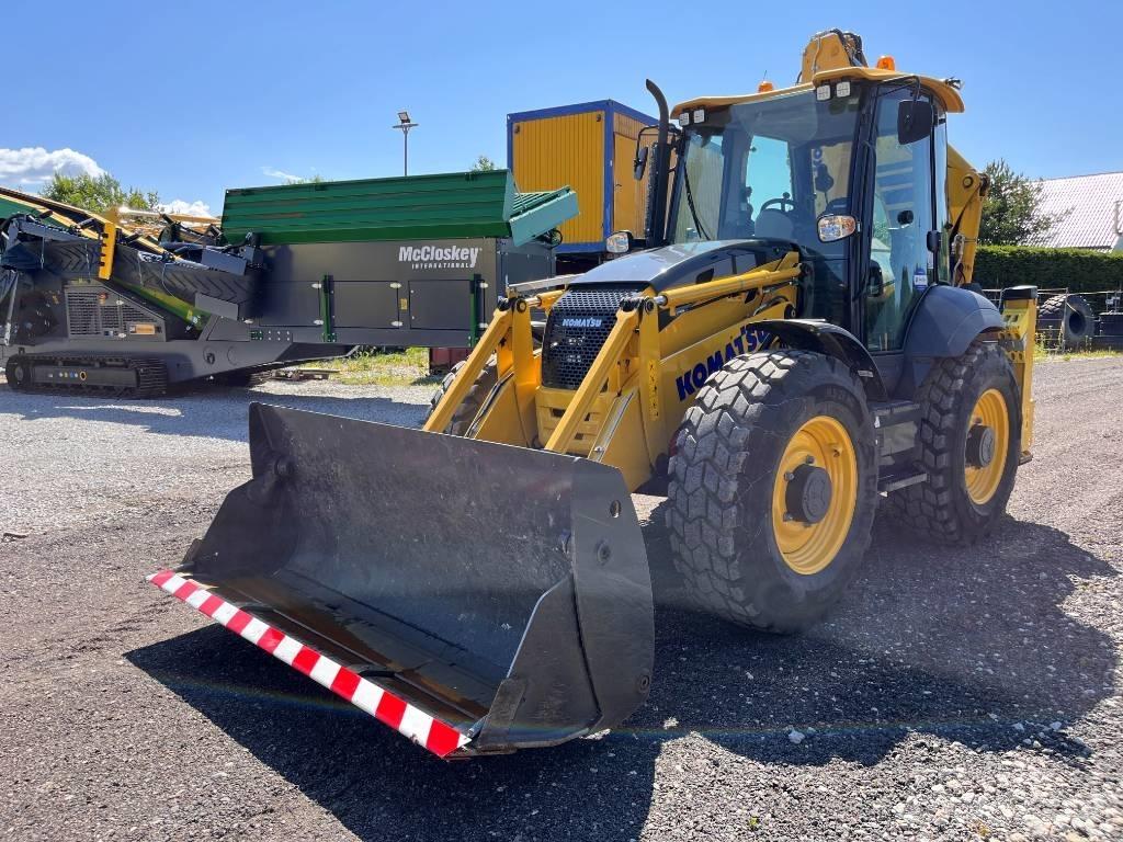 Komatsu Wb97S 8E0 Товарач със заден ексватор