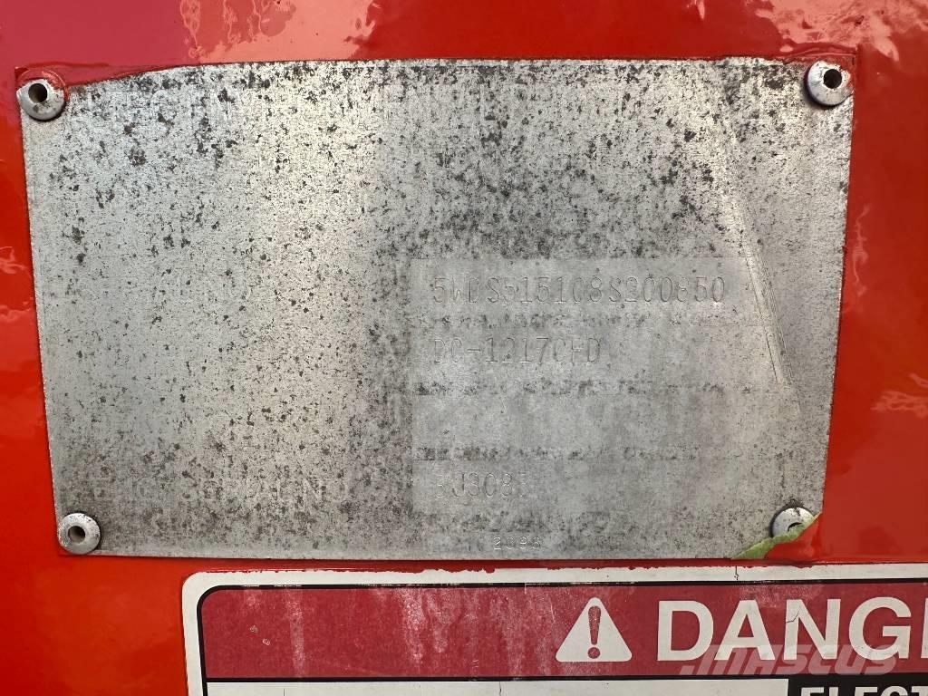 Altec DC-1217CFD Ремаркета за дървени стърготини
