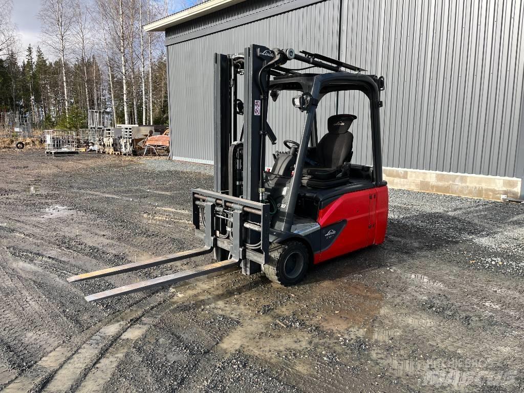 Linde E18L-02 Електрически вилични кари-повдигачи