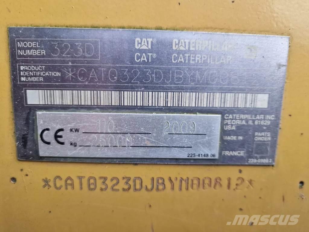 CAT 323d Верижен екскаватор