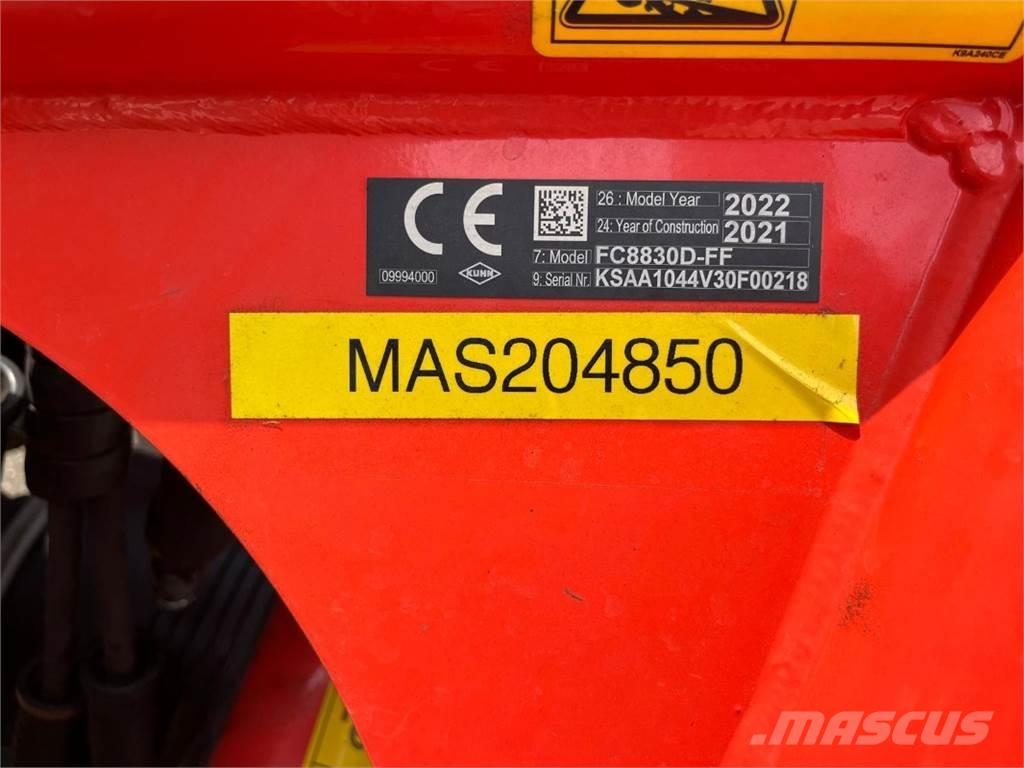 Kuhn FC 8830D-FF Кондиционери за косачки