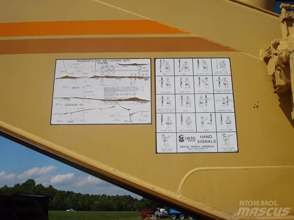 Grove RT 635 C Кранове за тежък терен