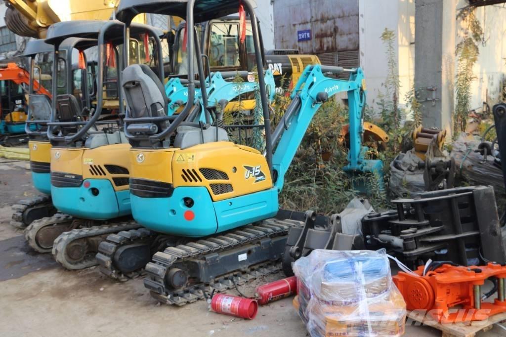 Kubota u 15 Мини екскаватори < 7 т
