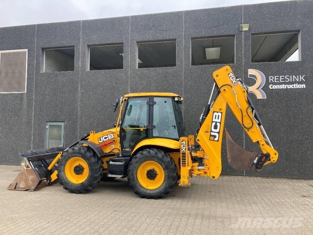 JCB 4 CX Pro Товарач със заден ексватор