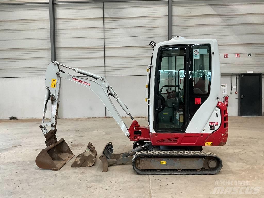 Takeuchi TB 216 Мини екскаватори < 7 т