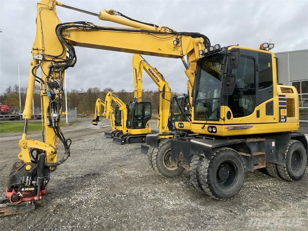 Komatsu PW148-10 Колесни екскаватори