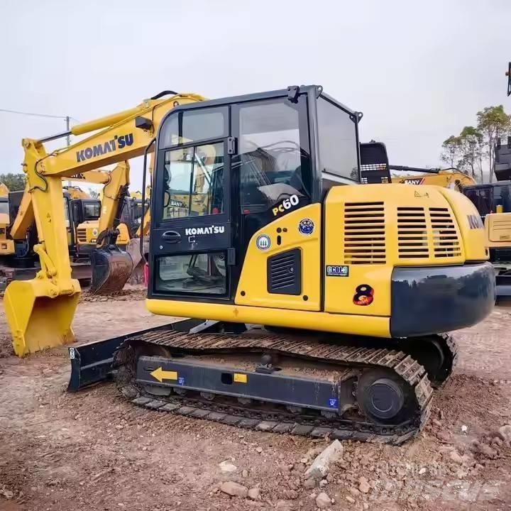 Komatsu PC60 Верижен екскаватор