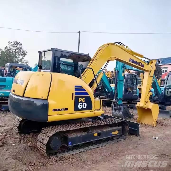 Komatsu PC60 Верижен екскаватор