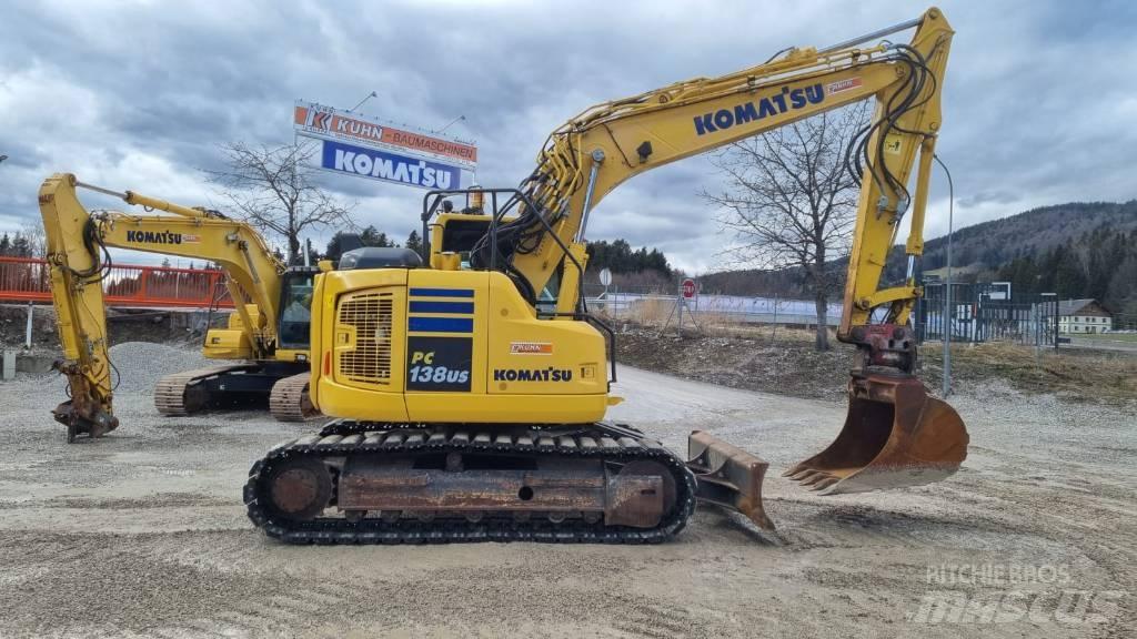 Komatsu PC 138 US-11 Верижен екскаватор