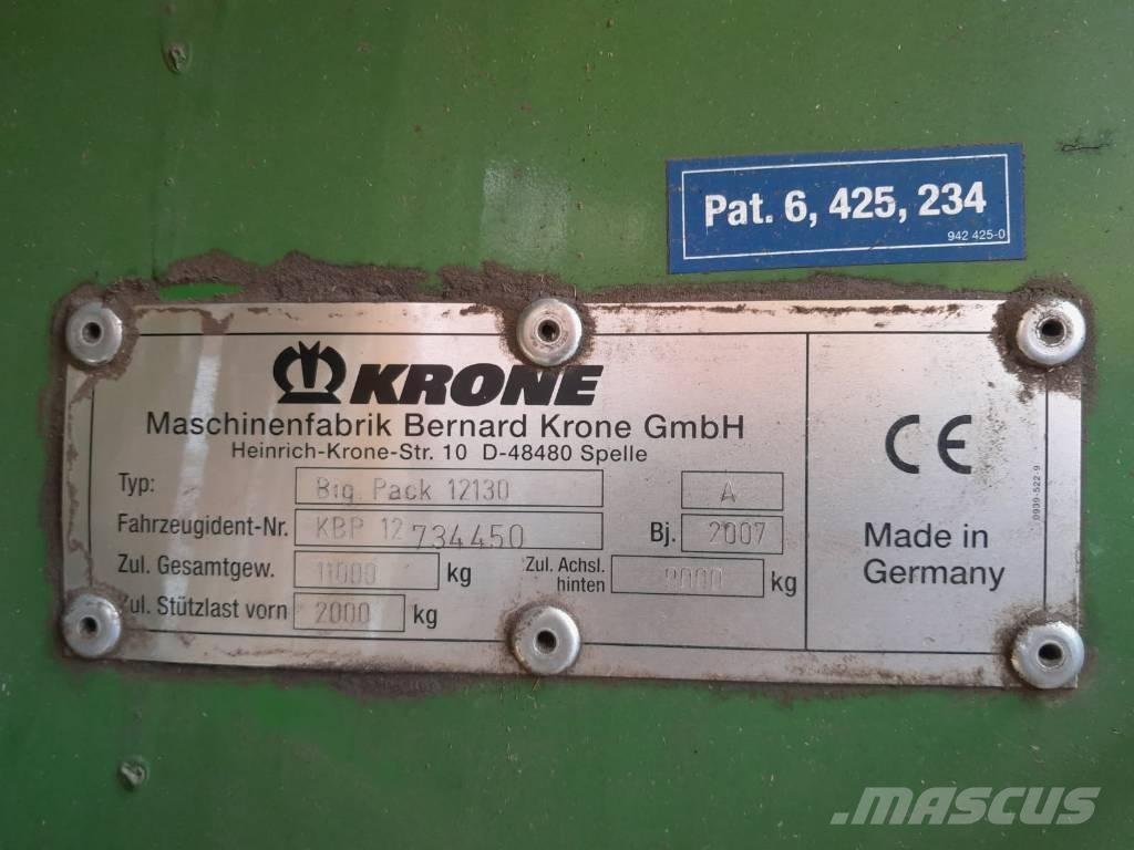 Krone Big Pack 12130 Балопреси квадратни
