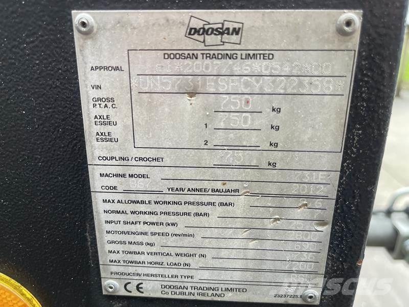 Doosan 7 / 31 E Компресори