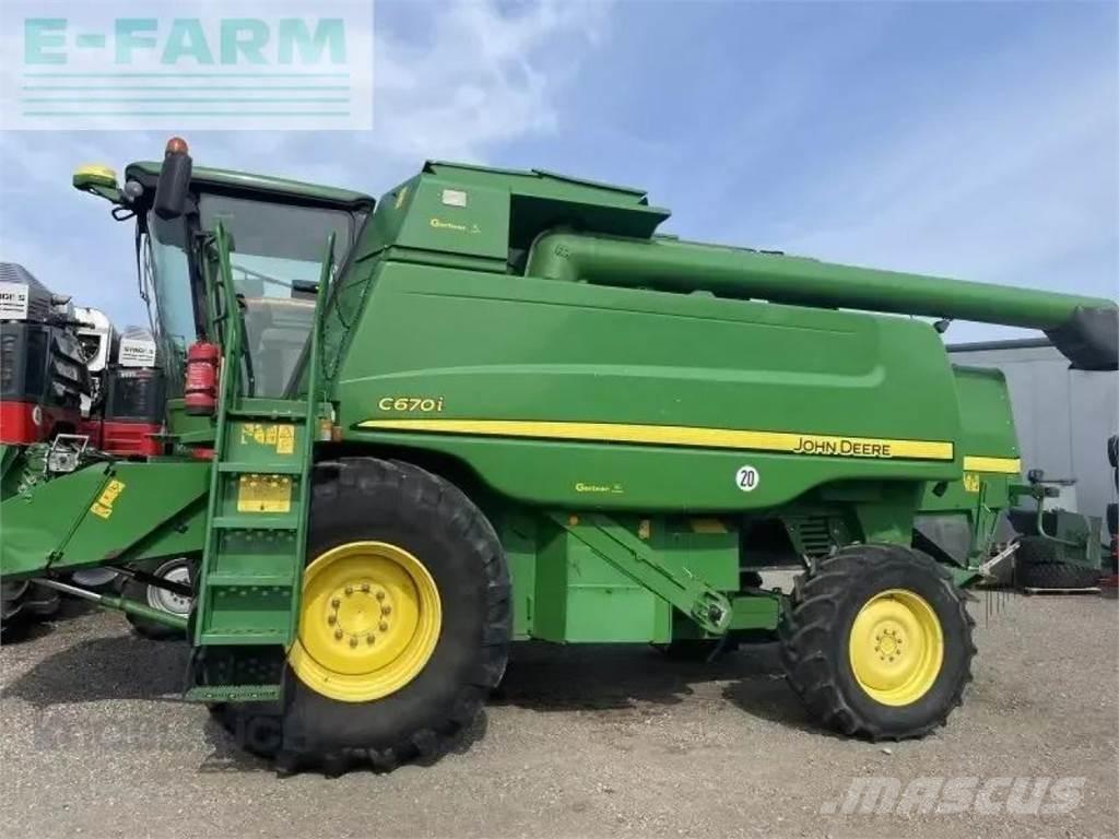 John Deere c670i Комбайни