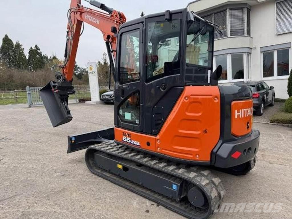Hitachi ZX65 USB-6 Мини екскаватори < 7 т