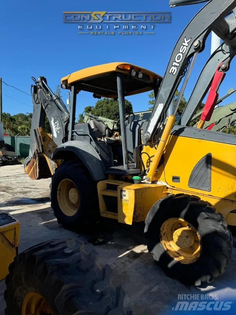 DEERE 310SK Товарач със заден ексватор