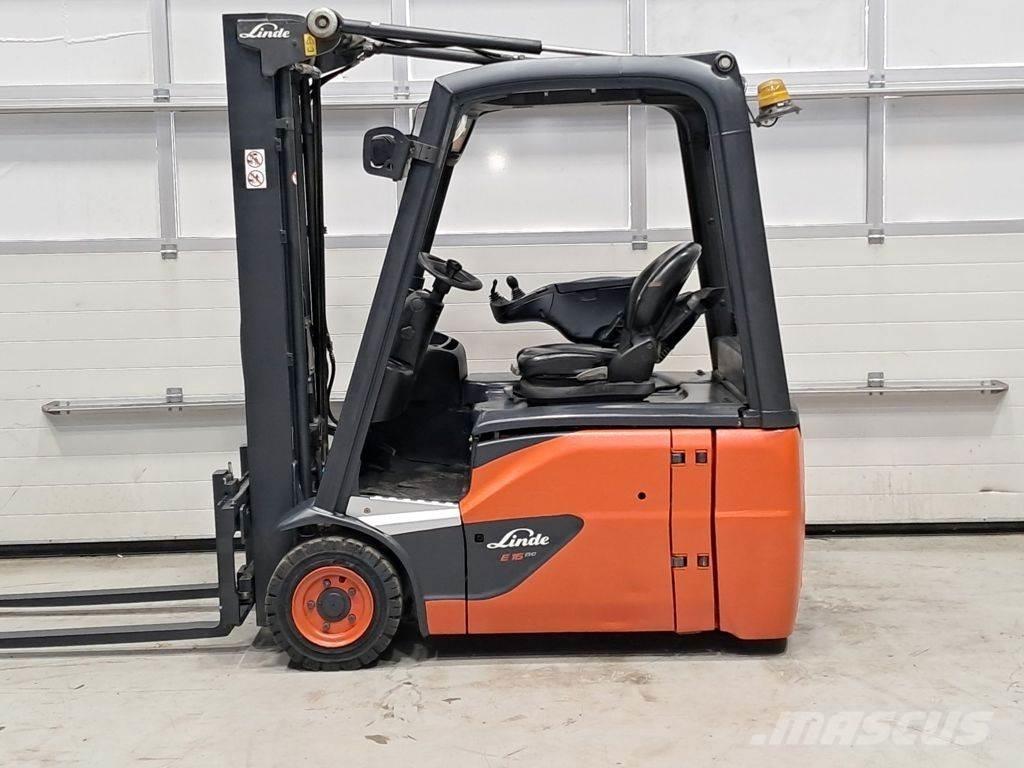 Linde E16-02 Електрически вилични кари-повдигачи